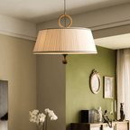 Iverina Fabric Pendant Light-Moonnatur