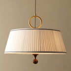 Iverina Fabric Pendant Light-Moonnatur