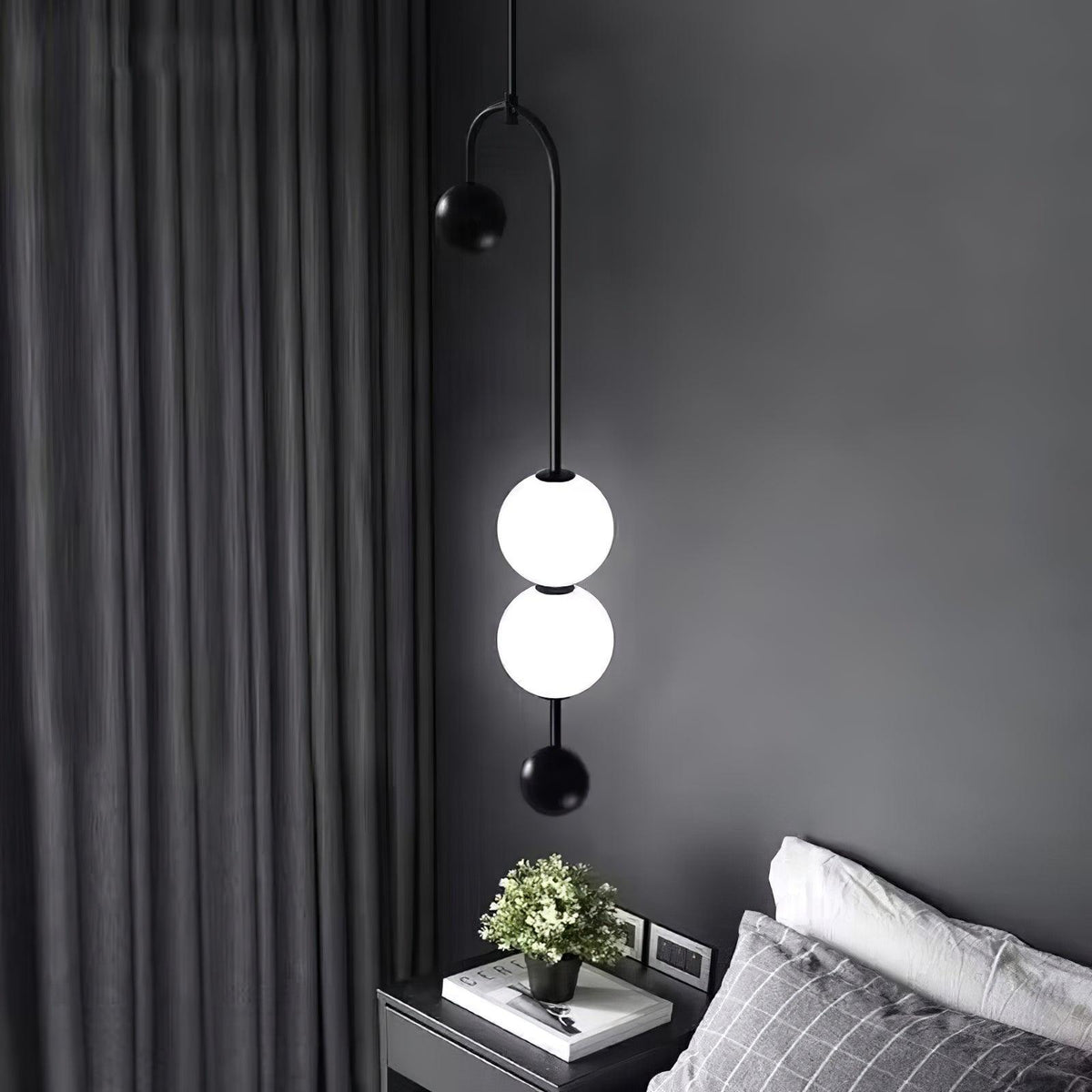 Myrenara Plastic Pendant Light-Moonnatur
