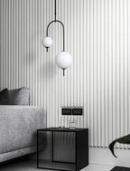 Myrenara Plastic Pendant Light-Moonnatur