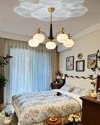 Arlenis Glass Chandelier-Moonnatur