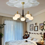 Arlenis Glass Chandelier-Moonnatur