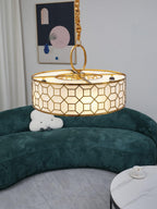 Verrina Glass Pendant Light-Moonnatur