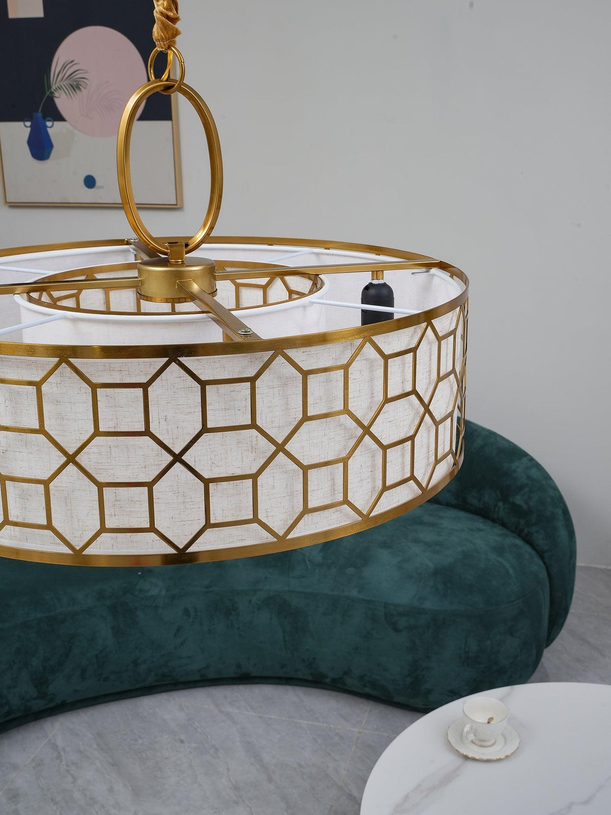 Verrina Glass Pendant Light-Moonnatur