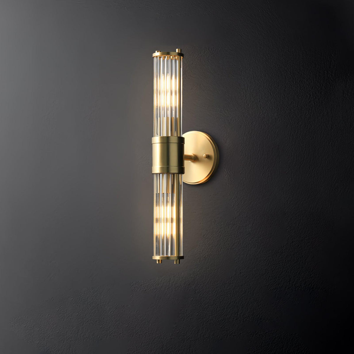 Larkenna Glass Wall Light-Moonnatur