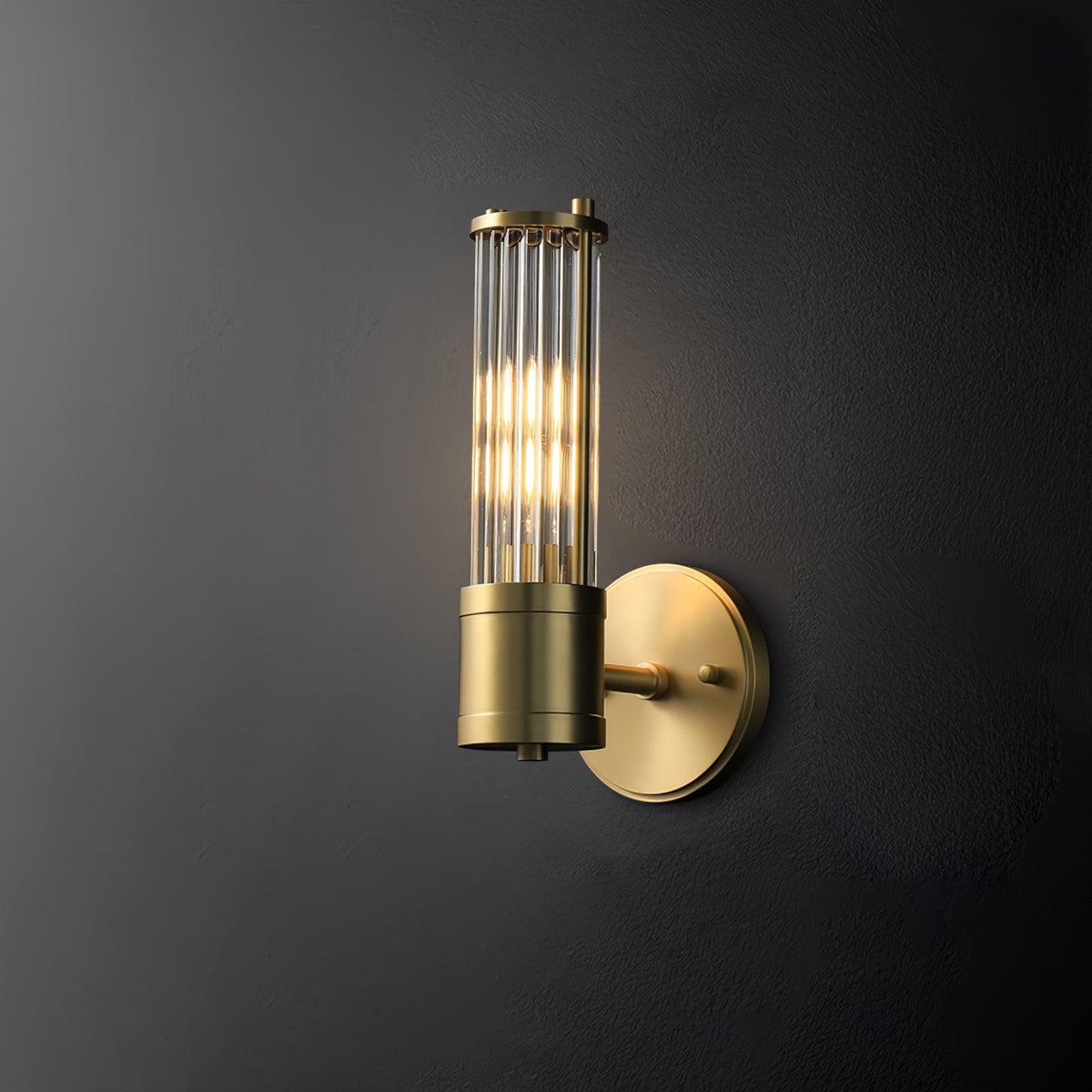 Larkenna Glass Wall Light-Moonnatur