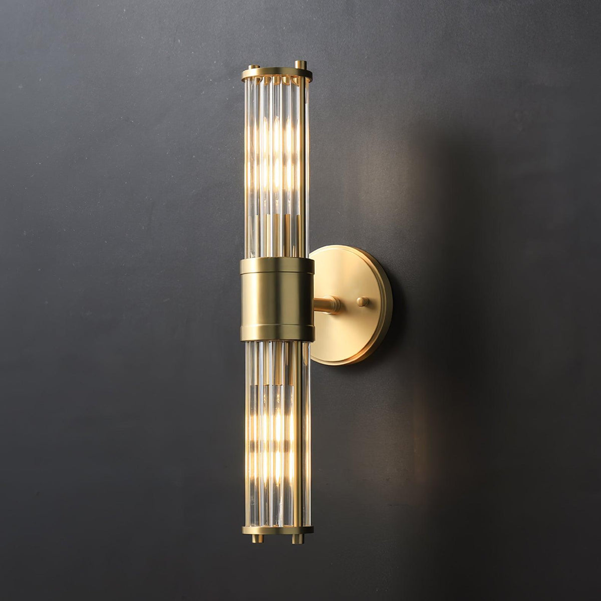 Larkenna Glass Wall Light-Moonnatur