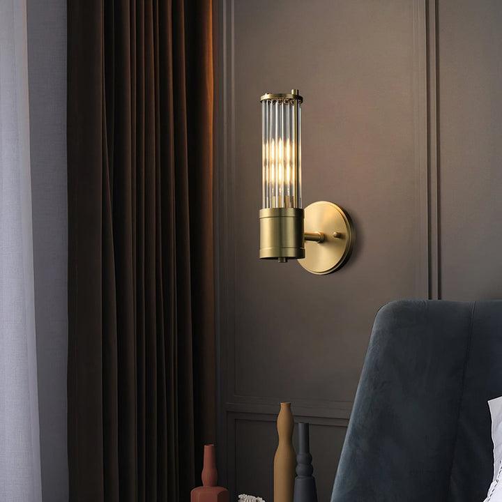 Larkenna Glass Wall Light-Moonnatur
