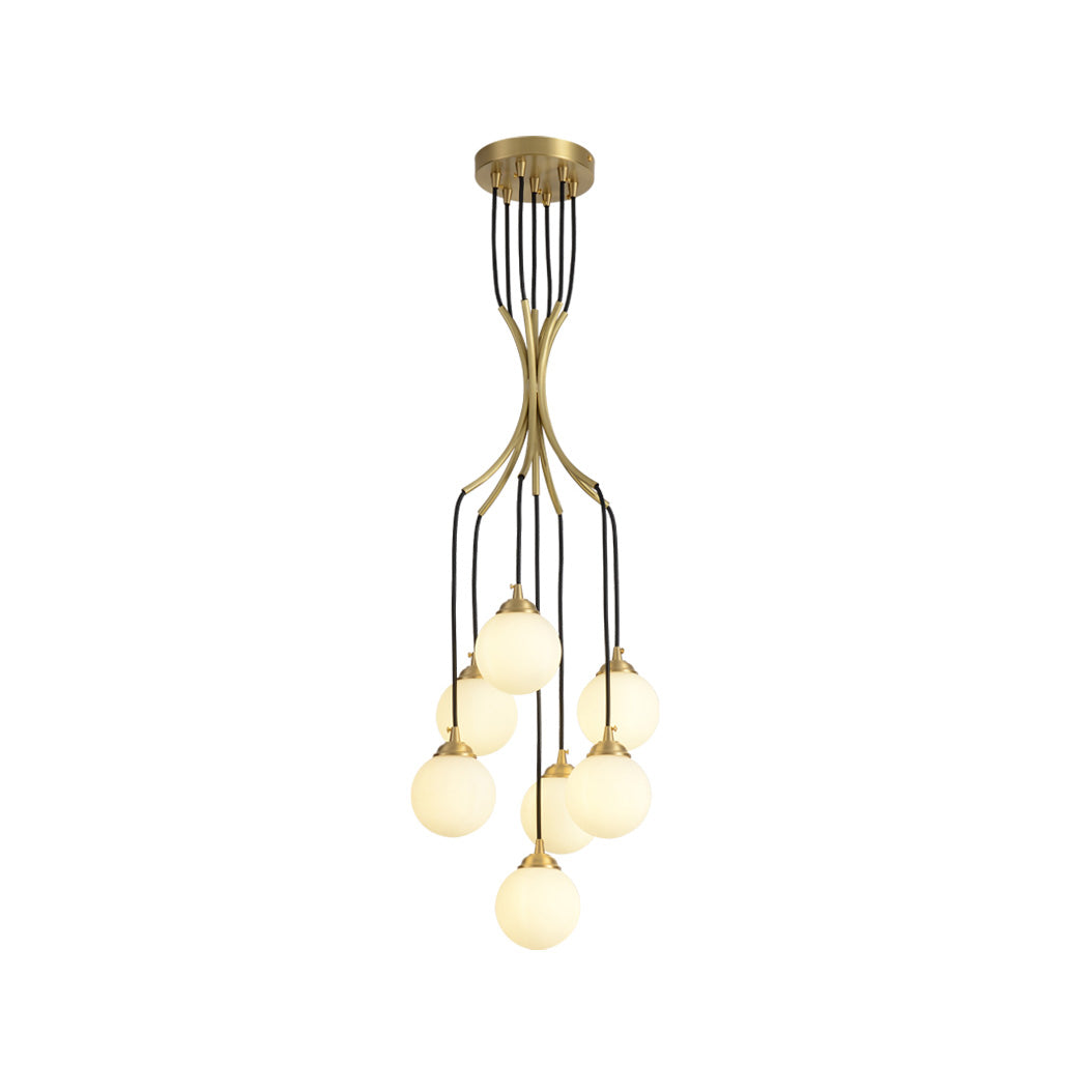 Ivrenheath Glass Chandelier-Moonnatur