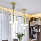 Ivrenheath Glass Chandelier-Moonnatur