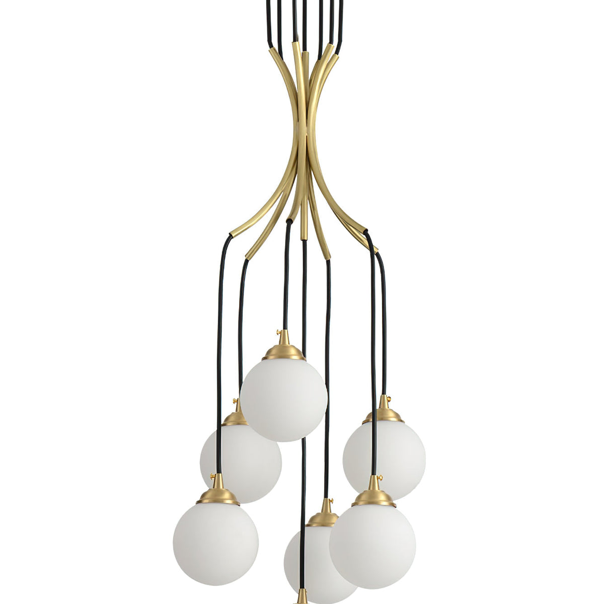 Ivrenheath Glass Chandelier-Moonnatur