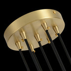 Ivrenheath Glass Chandelier-Moonnatur