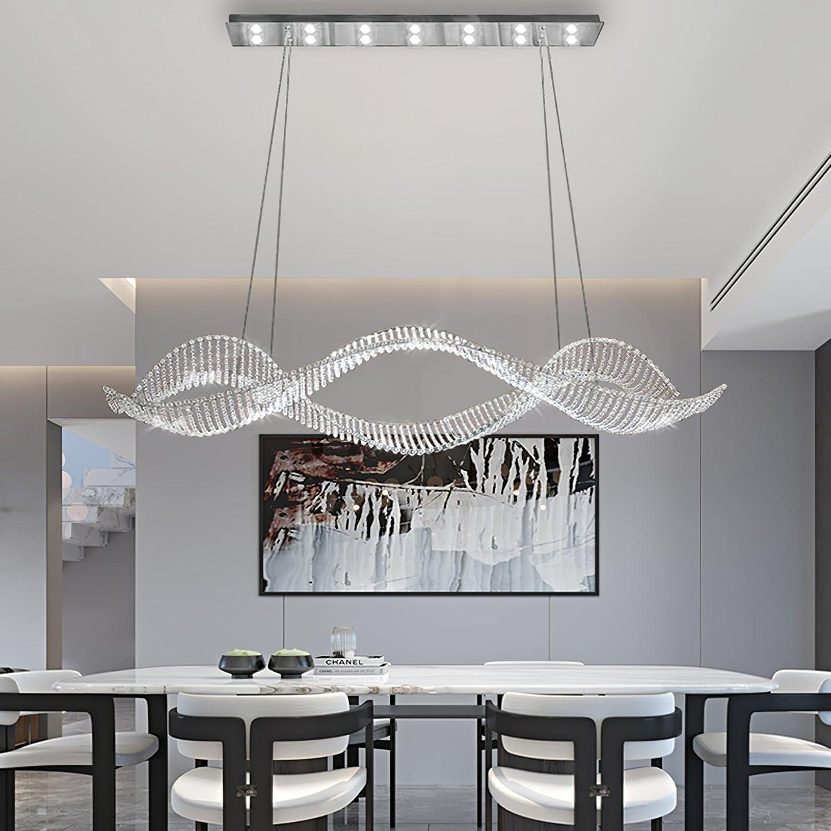 Xerenenna Crystal Chandelier-Moonnatur