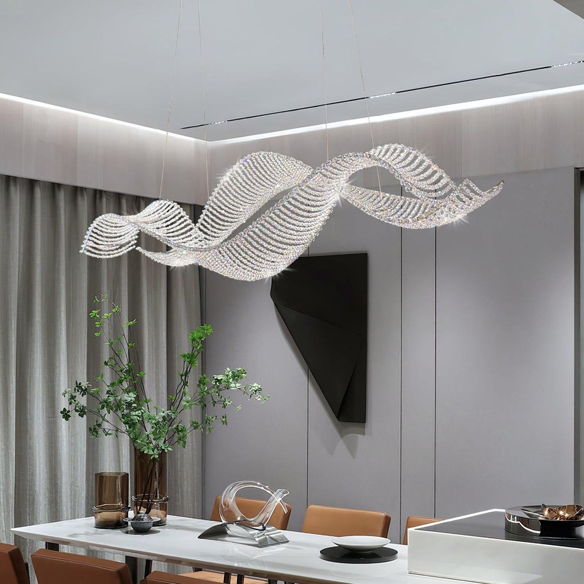 Xerenenna Crystal Chandelier-Moonnatur