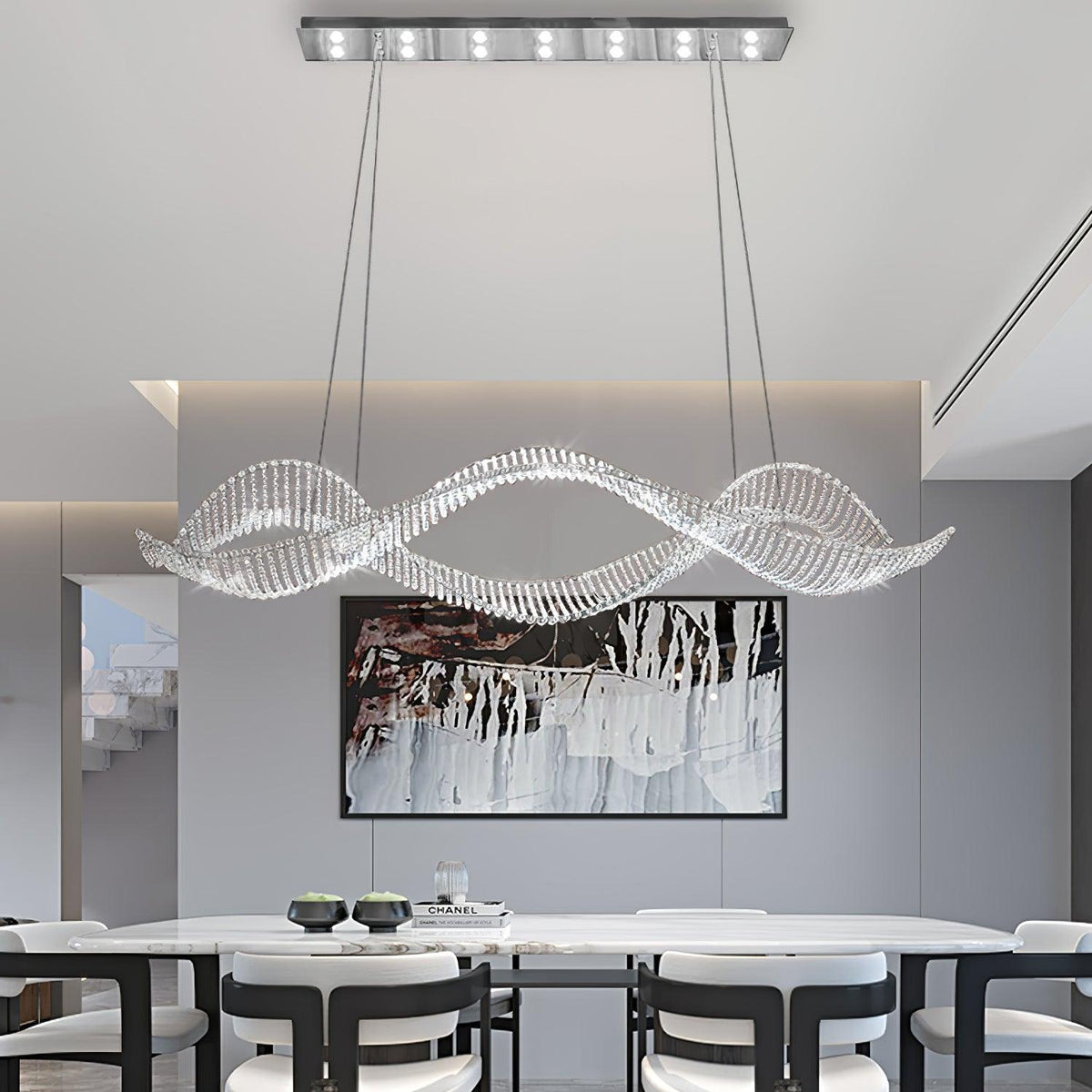 Xerenenna Crystal Chandelier-Moonnatur