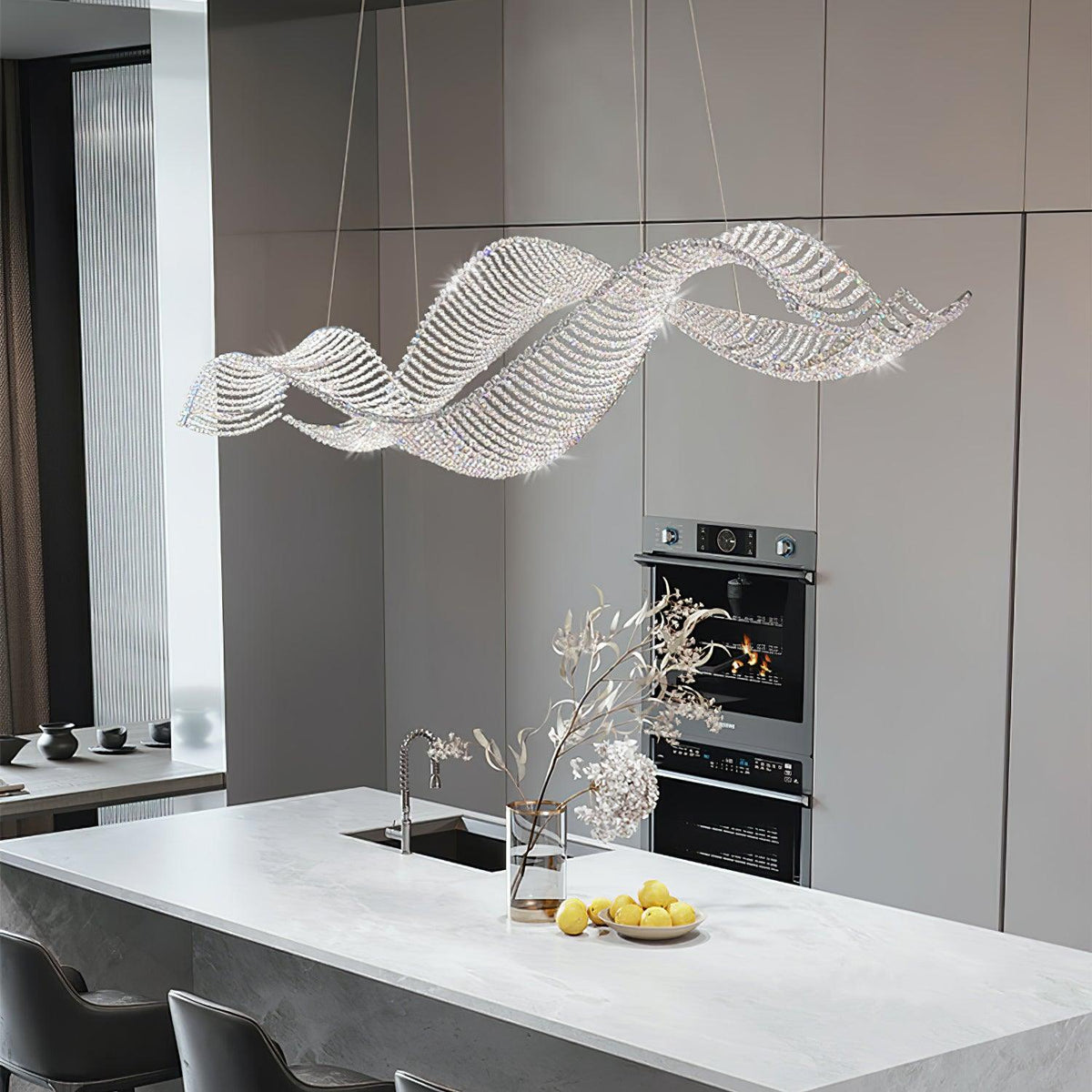 Xerenenna Crystal Chandelier-Moonnatur