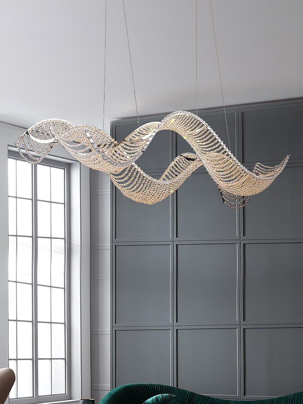 Xerenenna Crystal Chandelier-Moonnatur