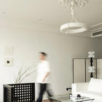 Celandrel Plaster Chandelier-Moonnatur