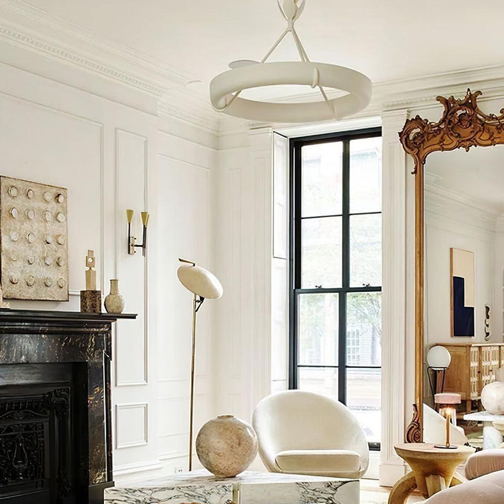 Celandrel Plaster Chandelier-Moonnatur