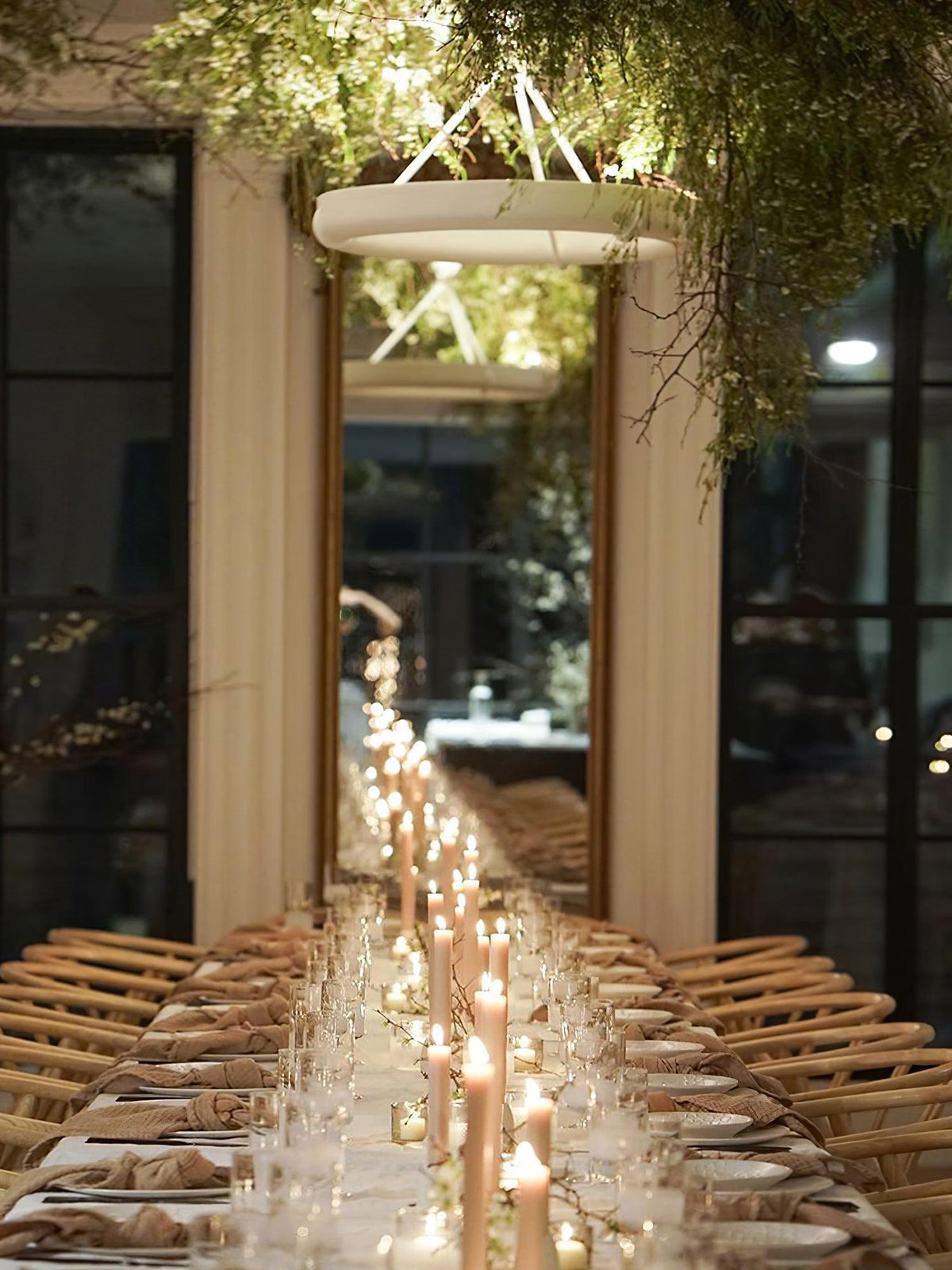 Celandrel Plaster Chandelier-Moonnatur