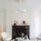 Celandrel Plaster Chandelier-Moonnatur