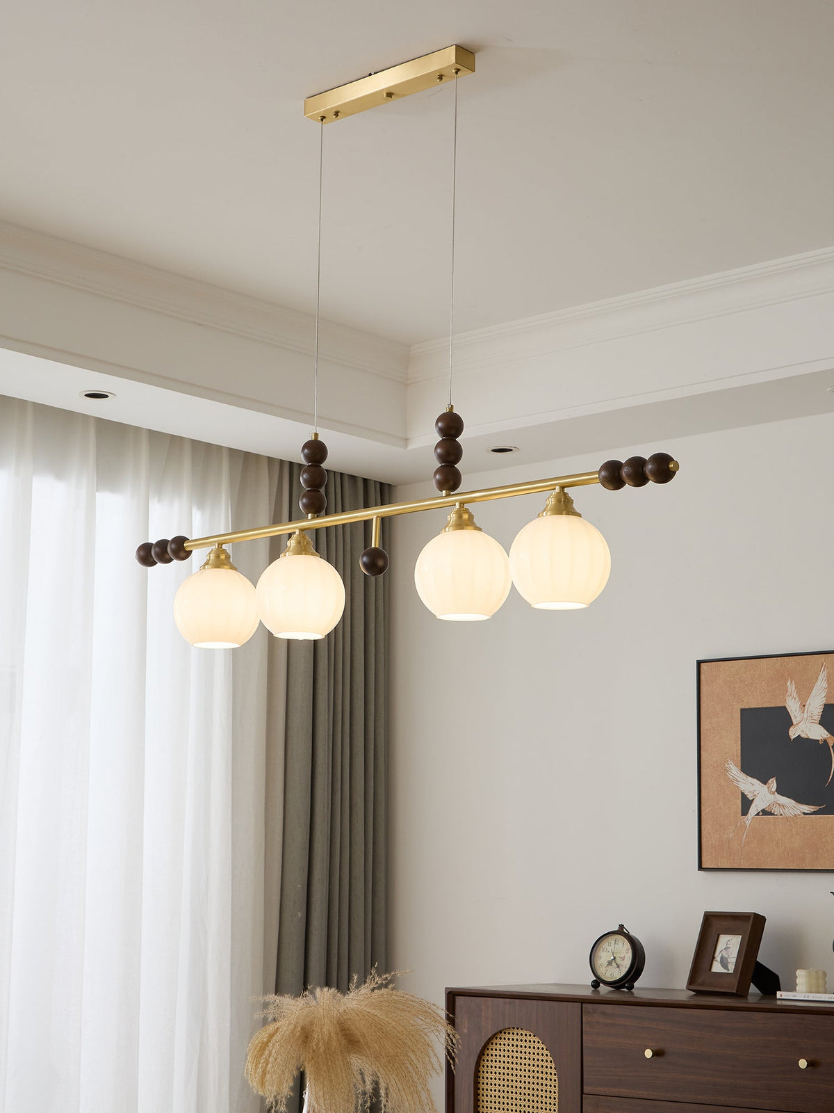 Sorina Wood Pendant Lamp-Moonnatur