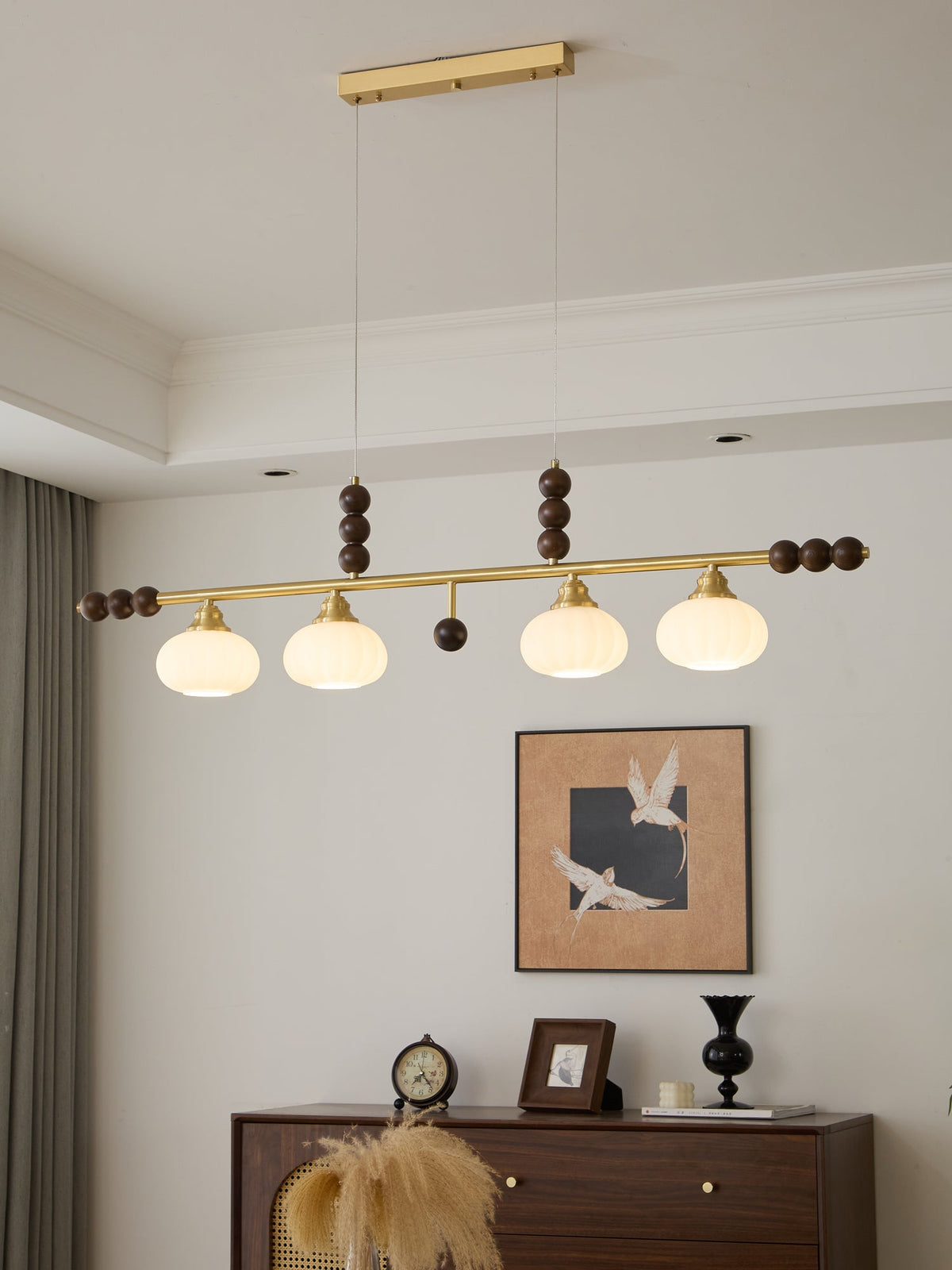 Sorina Wood Pendant Lamp-Moonnatur