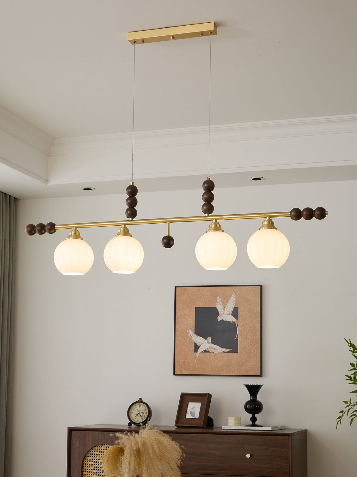 Sorina Wood Pendant Lamp-Moonnatur
