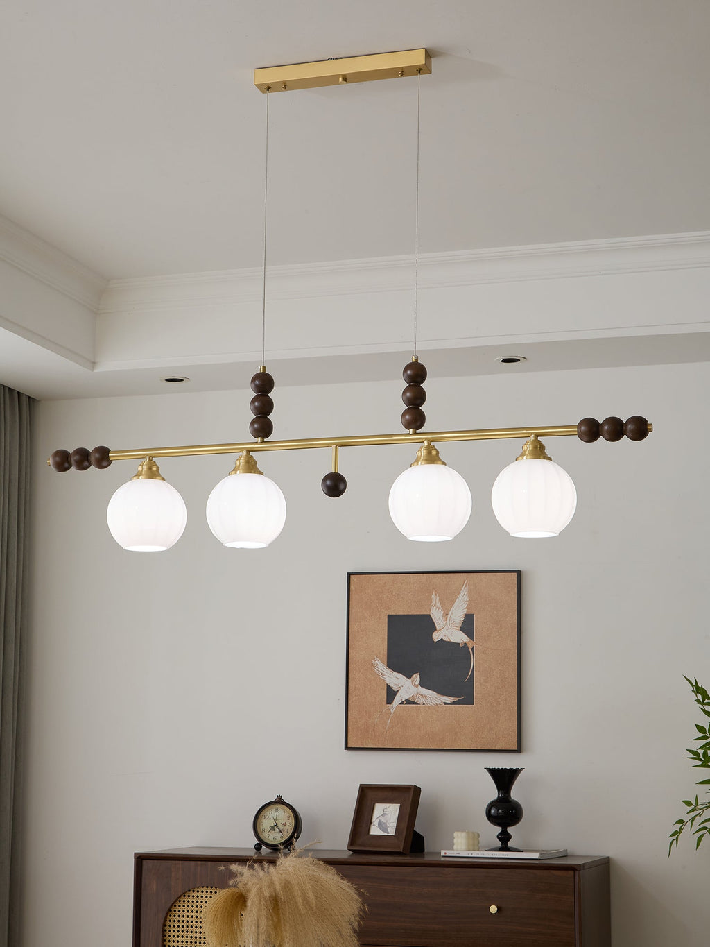 Sorina Wood Pendant Lamp-Moonnatur