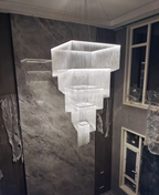Harvenwood Aluminium Chandelier-Moonnatur