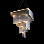 Harvenwood Aluminium Chandelier-Moonnatur