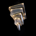 Harvenwood Aluminium Chandelier-Moonnatur
