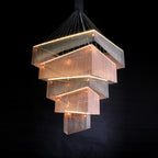 Harvenwood Aluminium Chandelier-Moonnatur