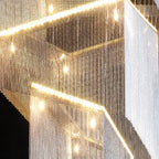 Harvenwood Aluminium Chandelier-Moonnatur