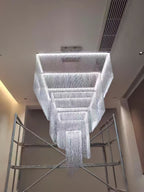 Harvenwood Aluminium Chandelier-Moonnatur