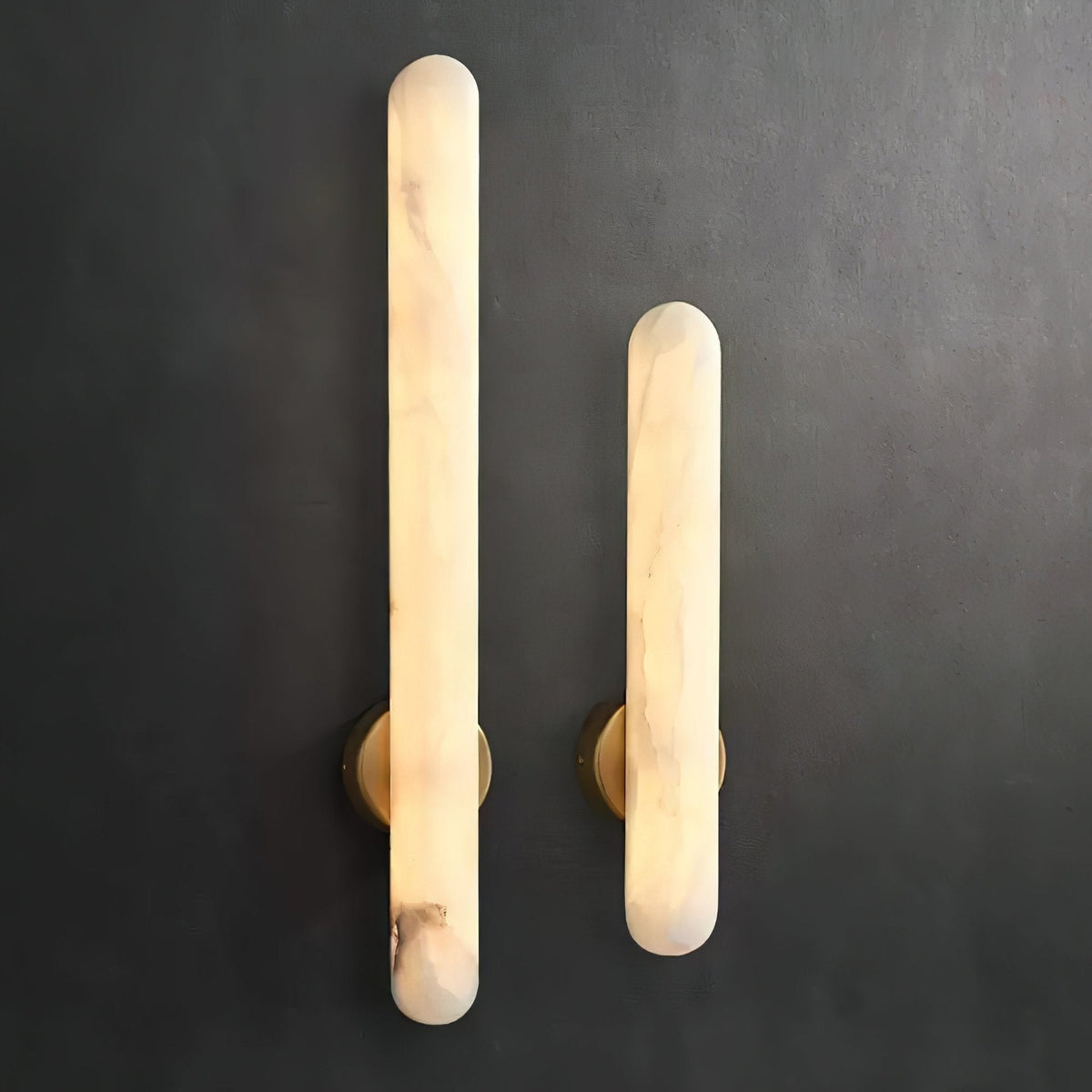 Sorrelelis Alabaster Wall Light-Moonnatur