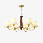 Leveniel Fabric Chandelier-Moonnatur