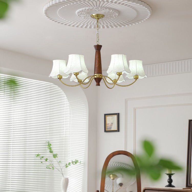 Leveniel Fabric Chandelier-Moonnatur
