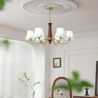 Leveniel Fabric Chandelier-Moonnatur