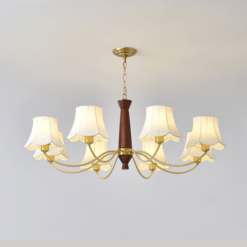 Leveniel Fabric Chandelier-Moonnatur