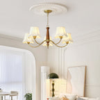 Leveniel Fabric Chandelier-Moonnatur