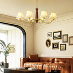 Leveniel Fabric Chandelier-Moonnatur