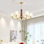 Leveniel Fabric Chandelier-Moonnatur