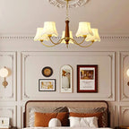 Leveniel Fabric Chandelier-Moonnatur