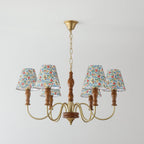 Camberaria Fabric Chandelier-Moonnatur