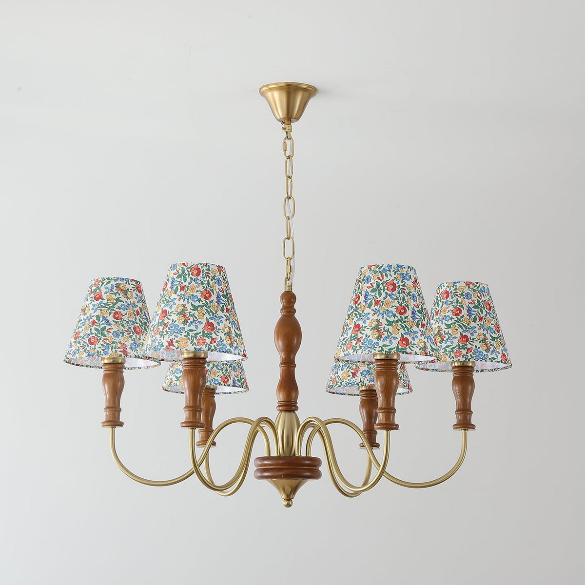 Camberaria Fabric Chandelier-Moonnatur