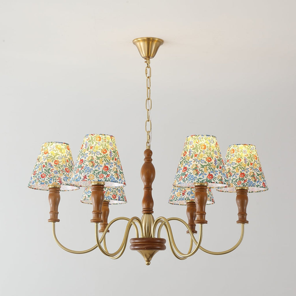 Camberaria Fabric Chandelier-Moonnatur