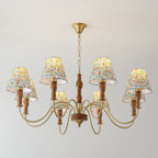 Camberaria Fabric Chandelier-Moonnatur