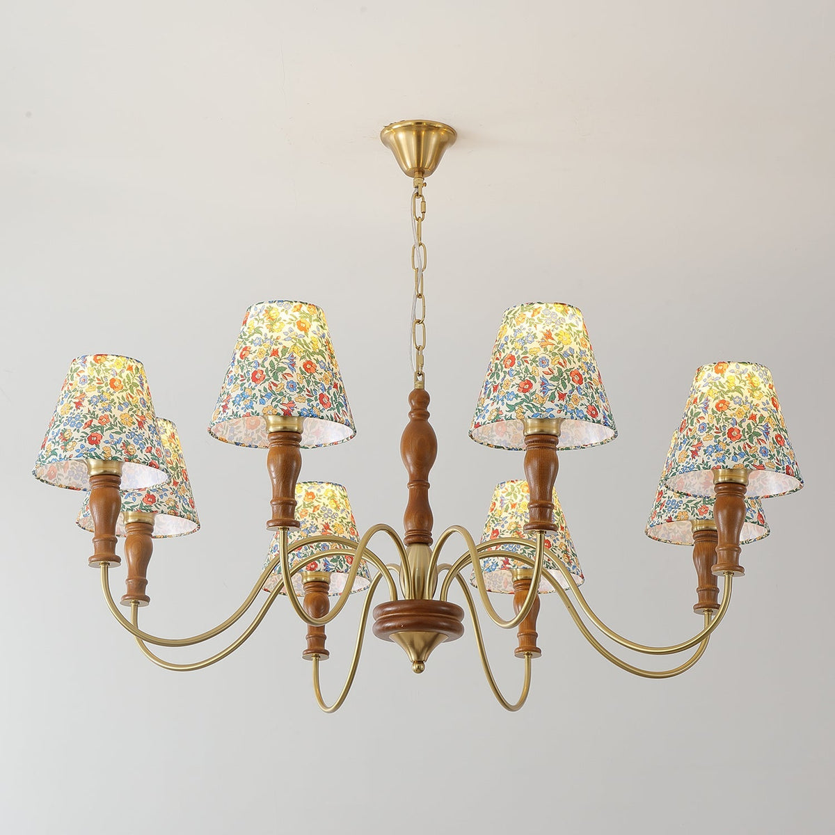 Camberaria Fabric Chandelier-Moonnatur