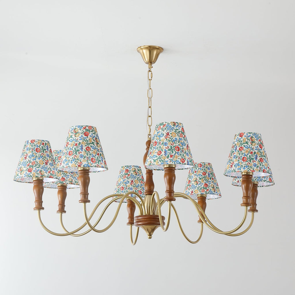 Camberaria Fabric Chandelier-Moonnatur